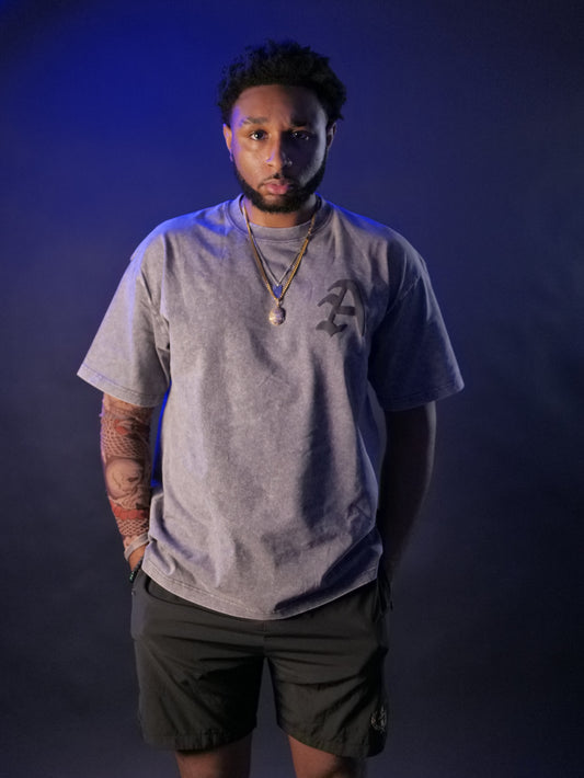 "Popularity District" Oversized Tee